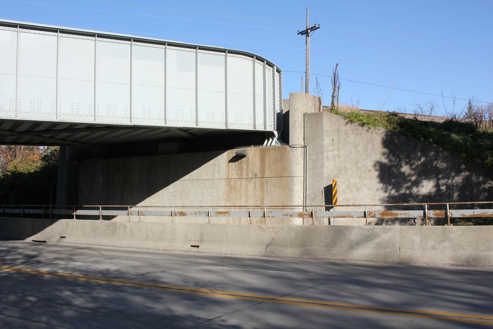 East abutment